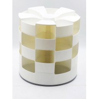 5-Tier Rotating Storage Container Organzier for Underwear, Socks, Cosmetics, Jewelry